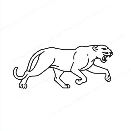 Panther Vector Graphic preview