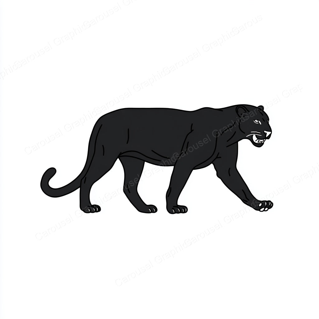 Panther Vector Graphic preview