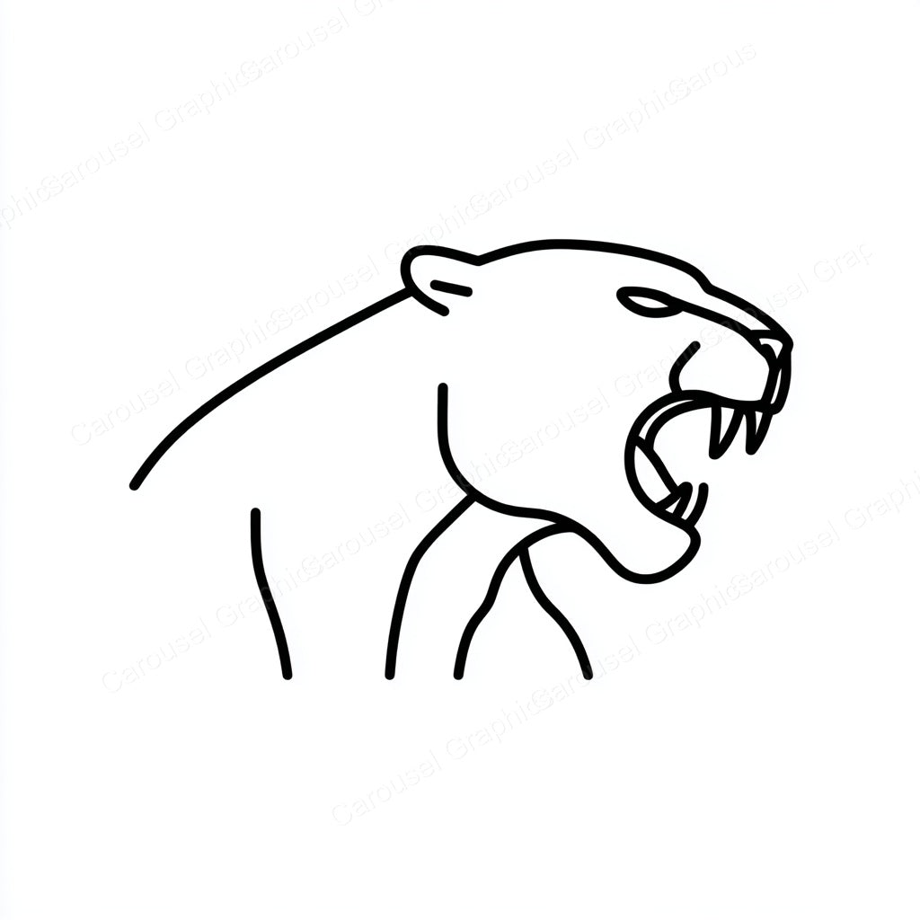 Panther Vector Graphic preview