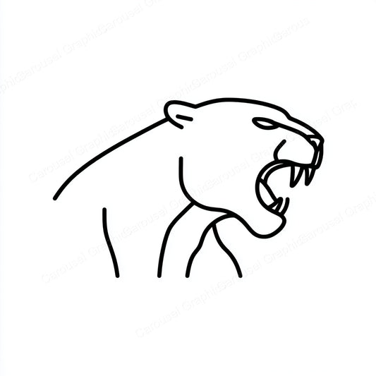 Panther Vector Graphic preview