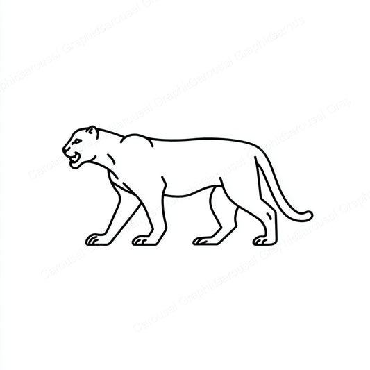 Panther Vector Graphic preview