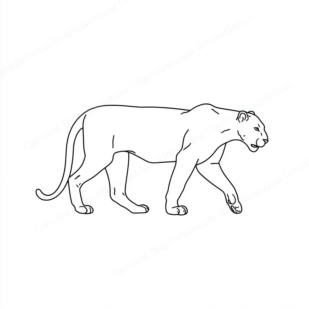 Panther Vector Graphic preview
