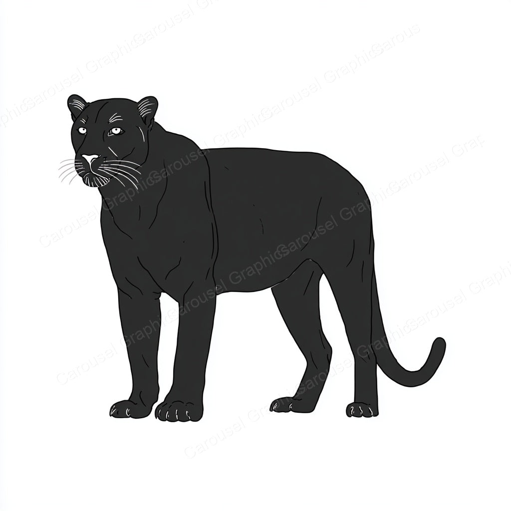 Panther Vector Graphic preview