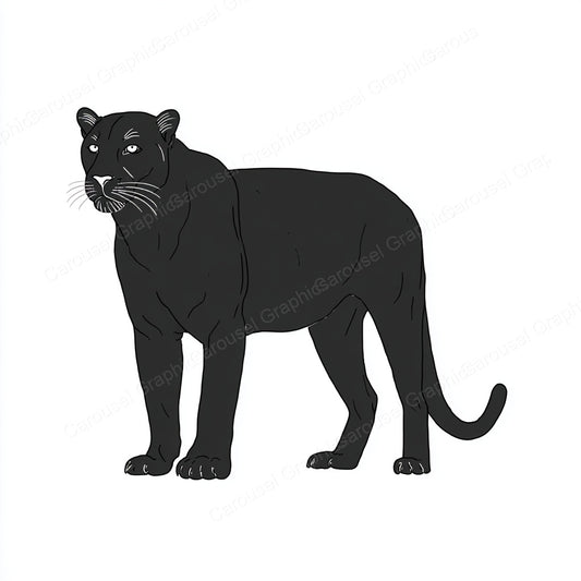 Panther Vector Graphic preview