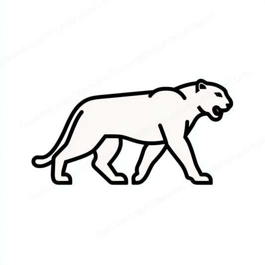 Panther Vector Graphic preview