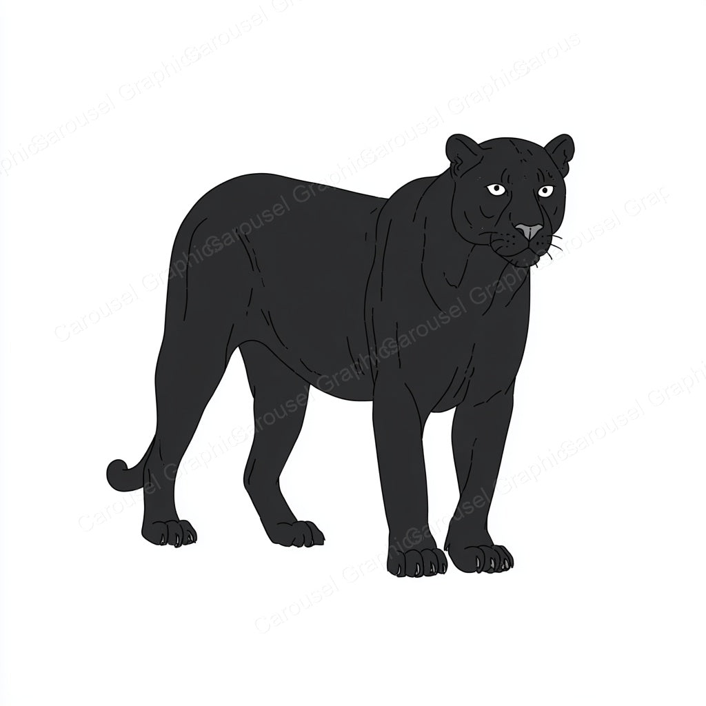 Panther Vector Graphic preview