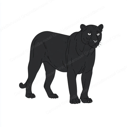 Panther Vector Graphic preview