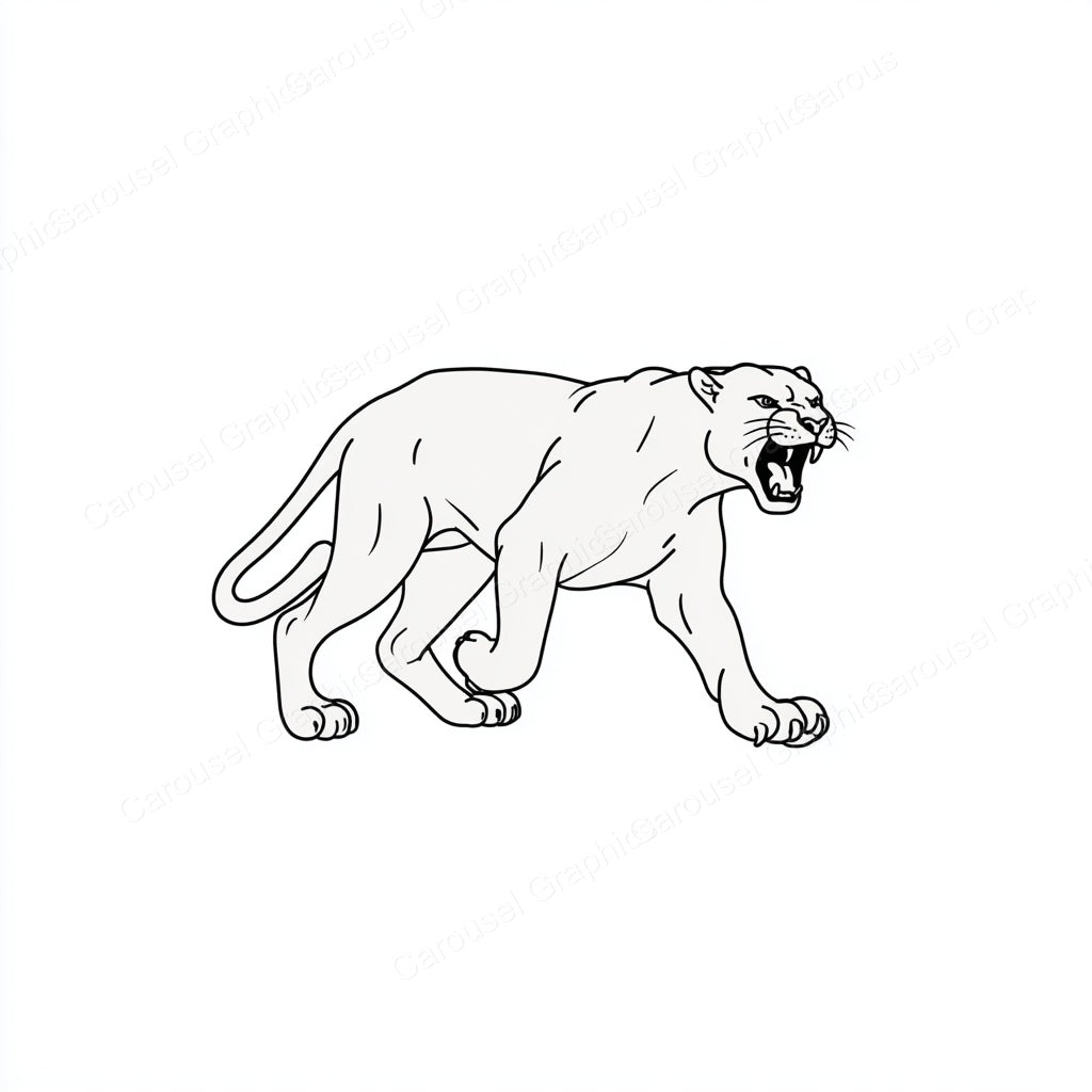 Panther Vector Graphic preview