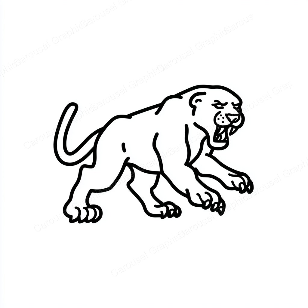 Panther Vector Graphic preview