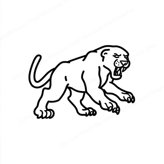 Panther Vector Graphic preview