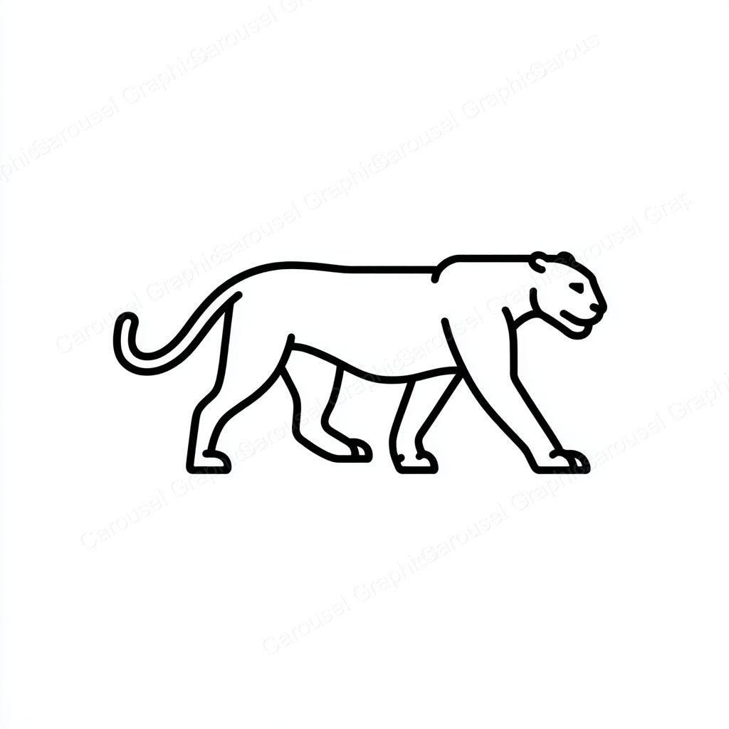 Panther Vector Graphic preview