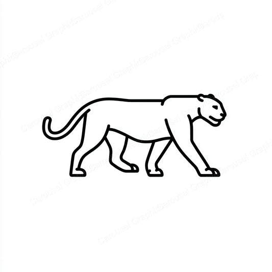 Panther Vector Graphic preview