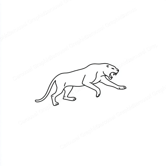Panther Vector Graphic preview