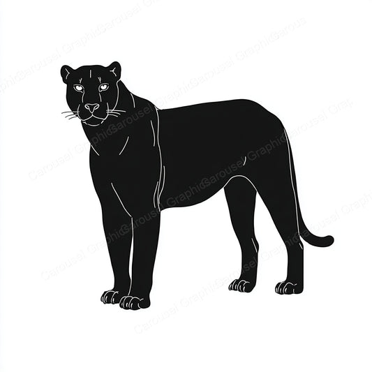 Panther Vector Graphic preview