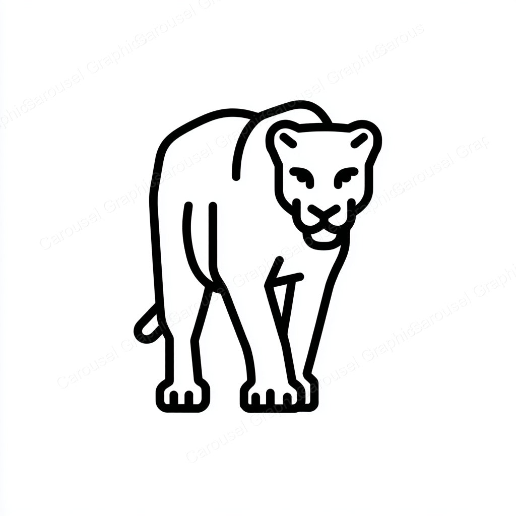 Panther Vector Graphic preview