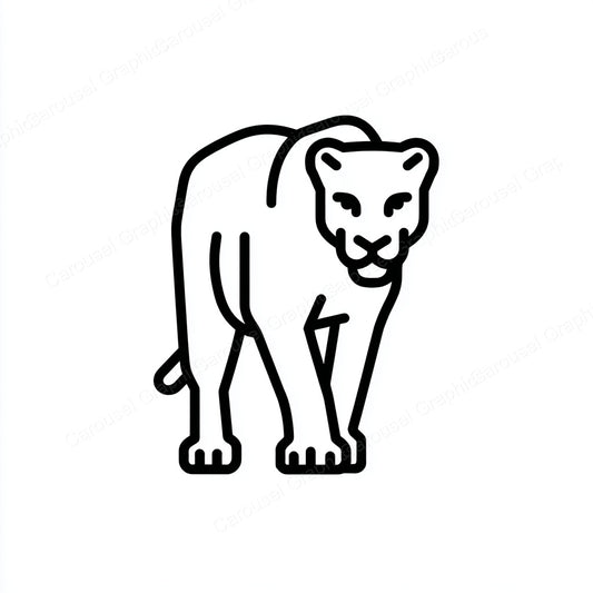 Panther Vector Graphic preview