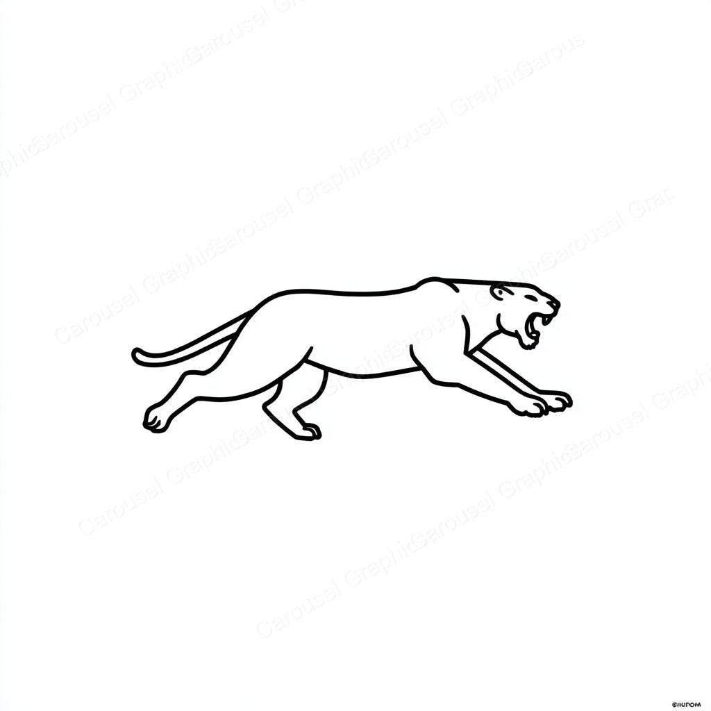 Panther Vector Graphic preview