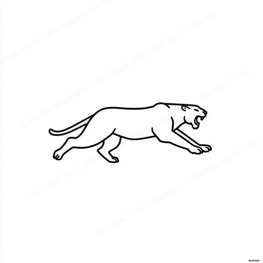 Panther Vector Graphic preview