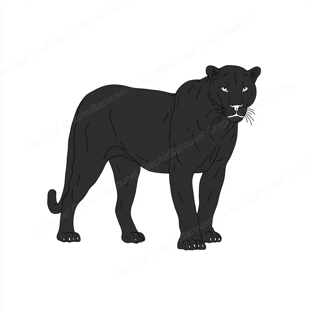 Panther Vector Graphic preview