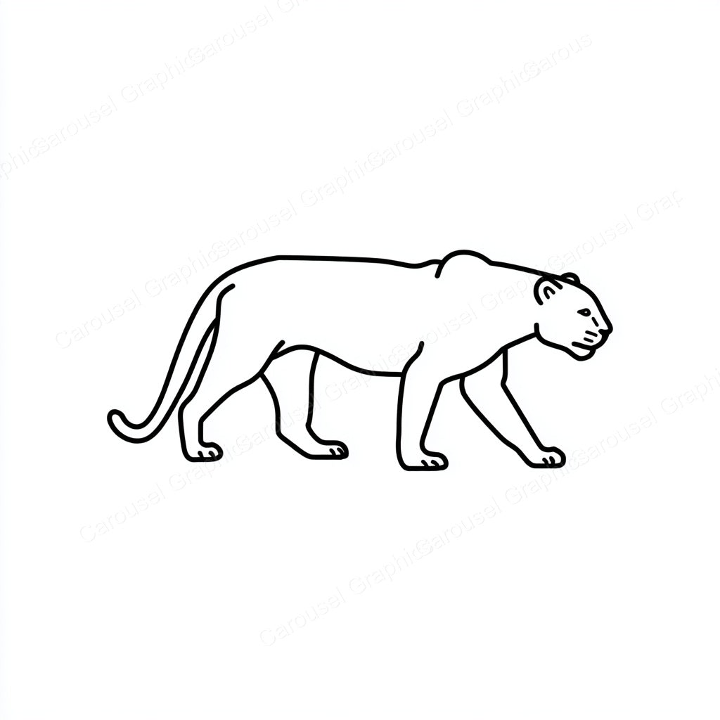 Panther Vector Graphic preview
