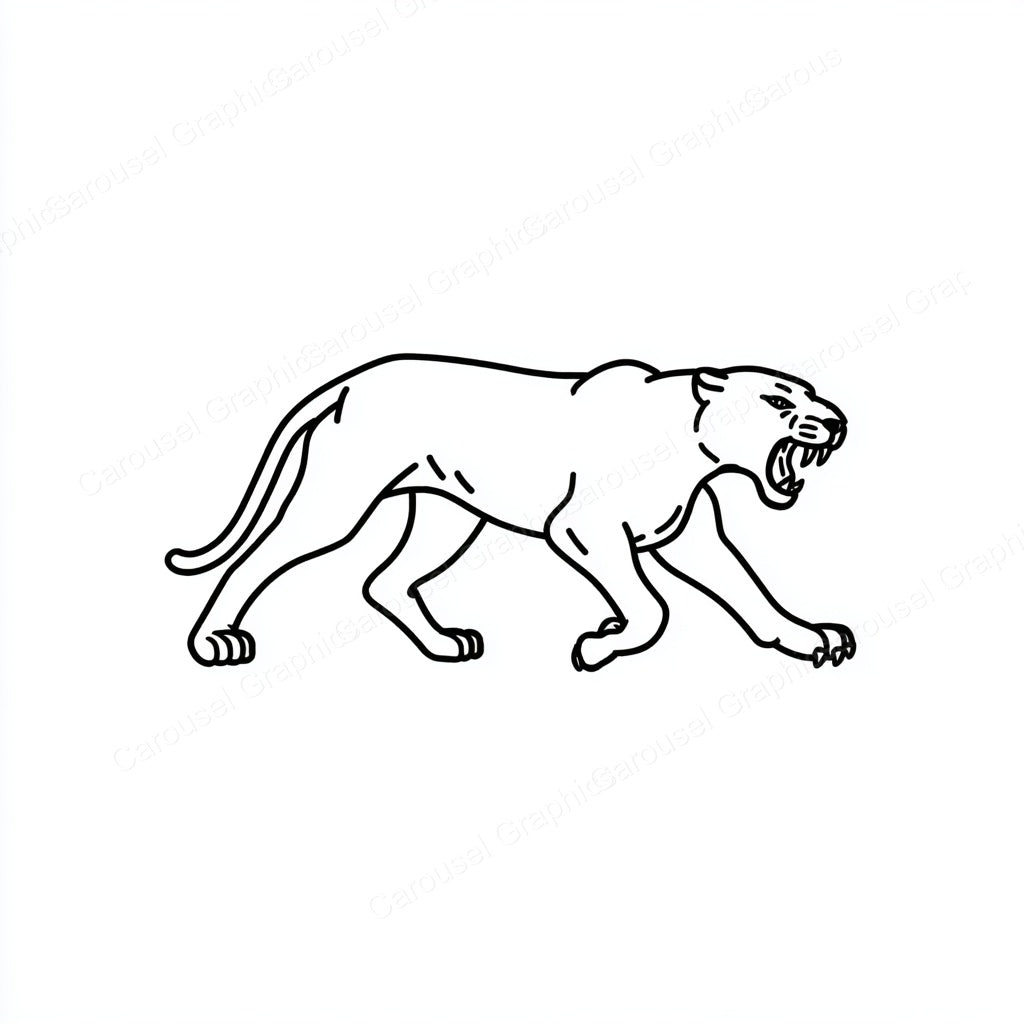 Panther Vector Graphic preview