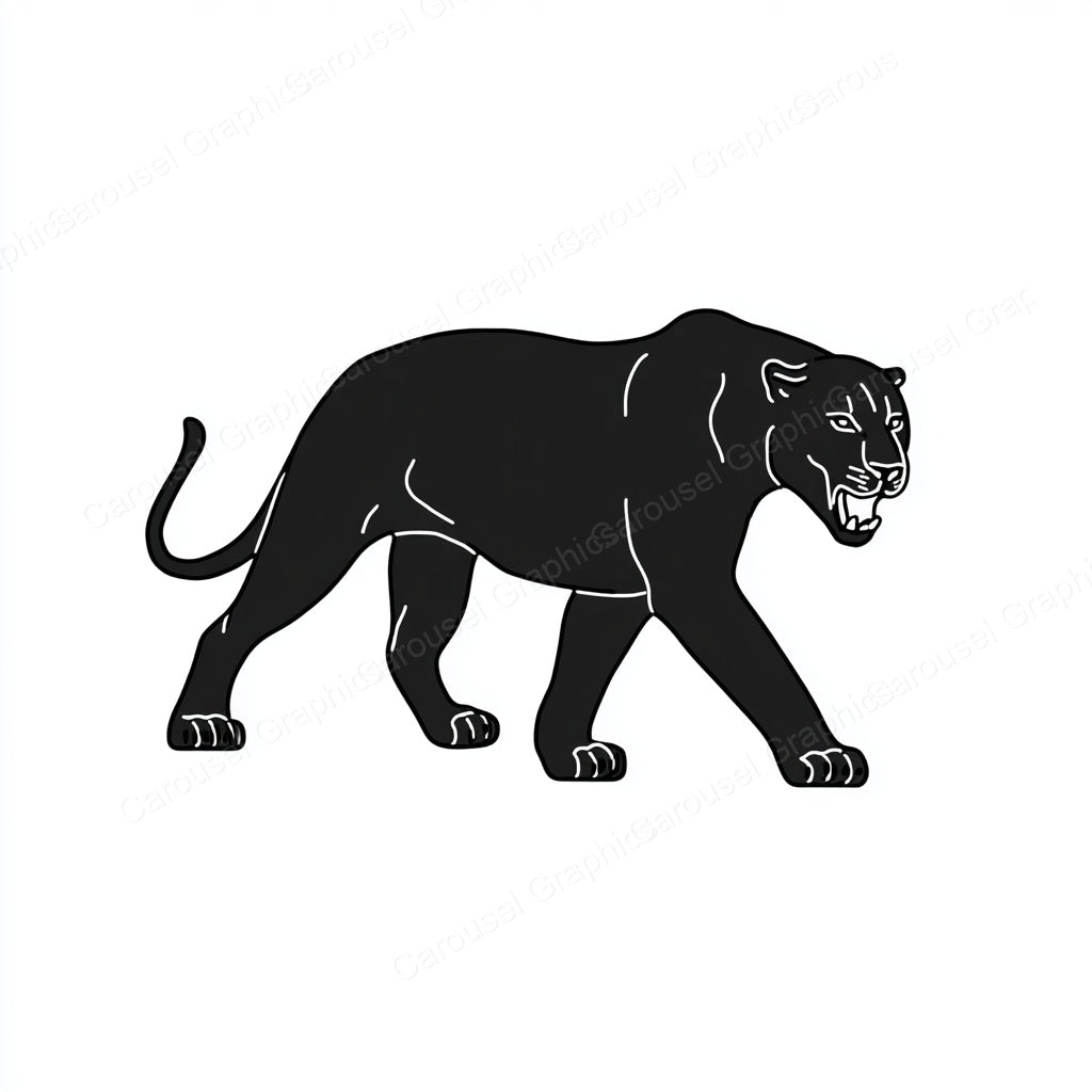 Panther Vector Graphic preview