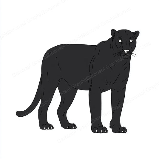 Panther Vector Graphic preview