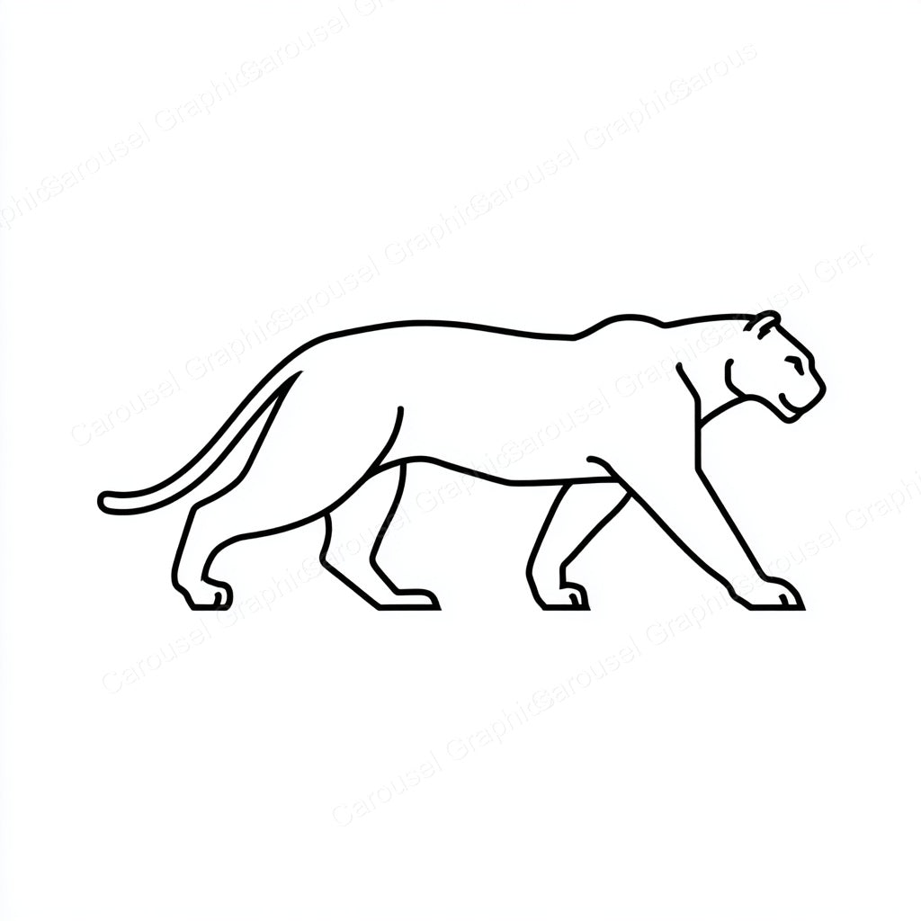 Panther Vector Graphic preview