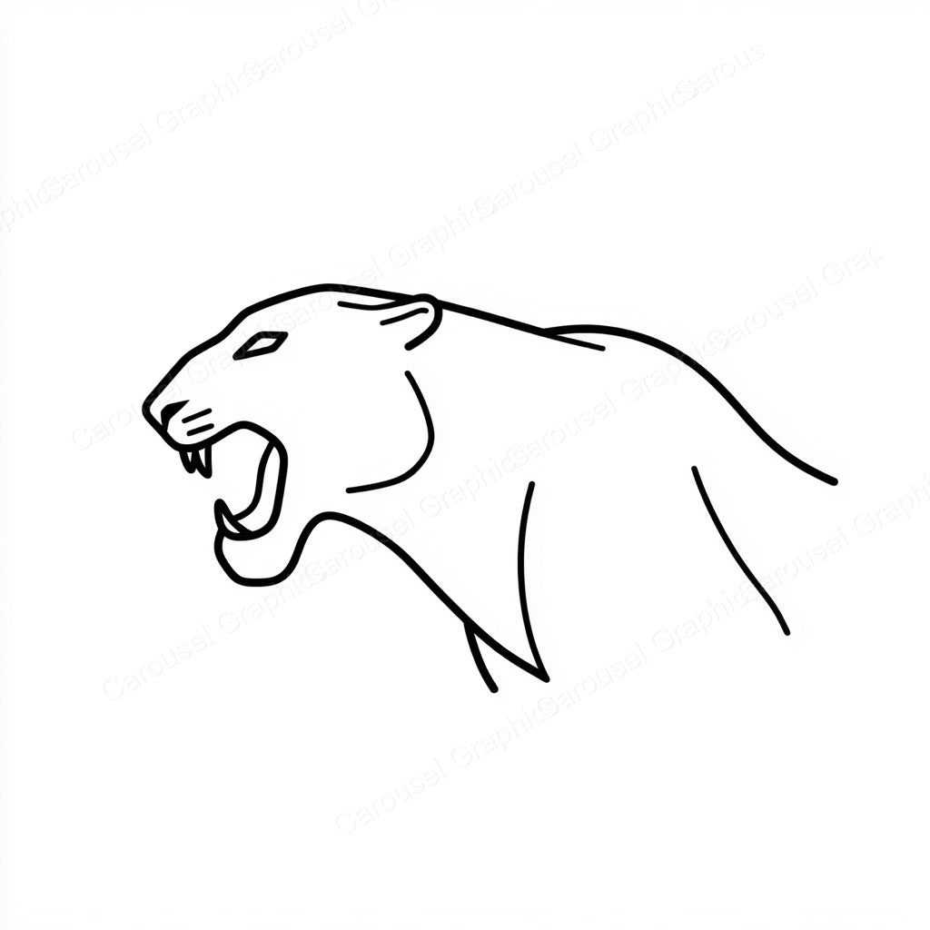 Panther Vector Graphic preview