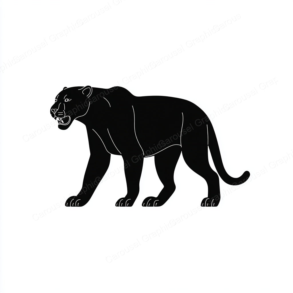 Panther Vector Graphic preview