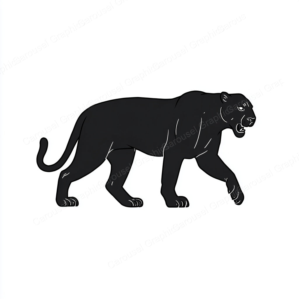 Panther Vector Graphic preview