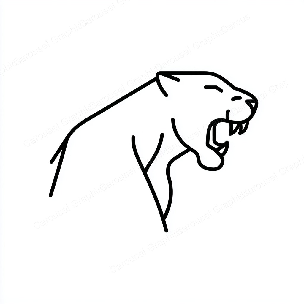 Panther Vector Graphic preview