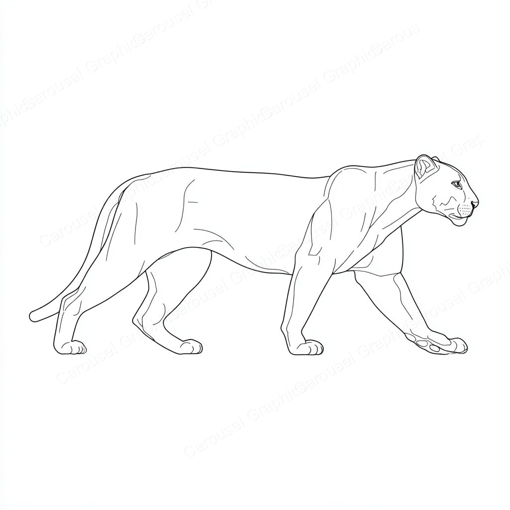 Panther Vector Graphic preview