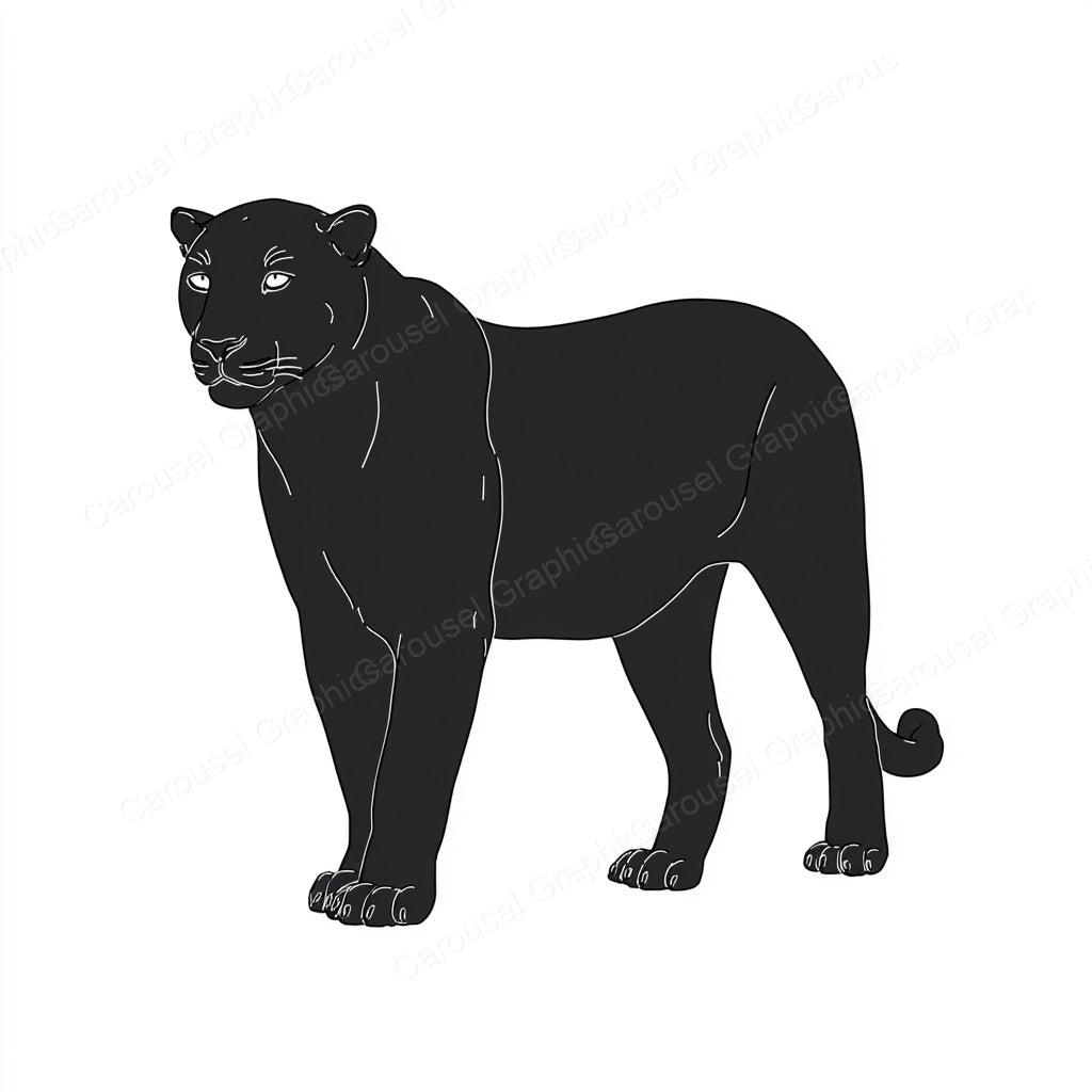 Panther Vector Graphic preview