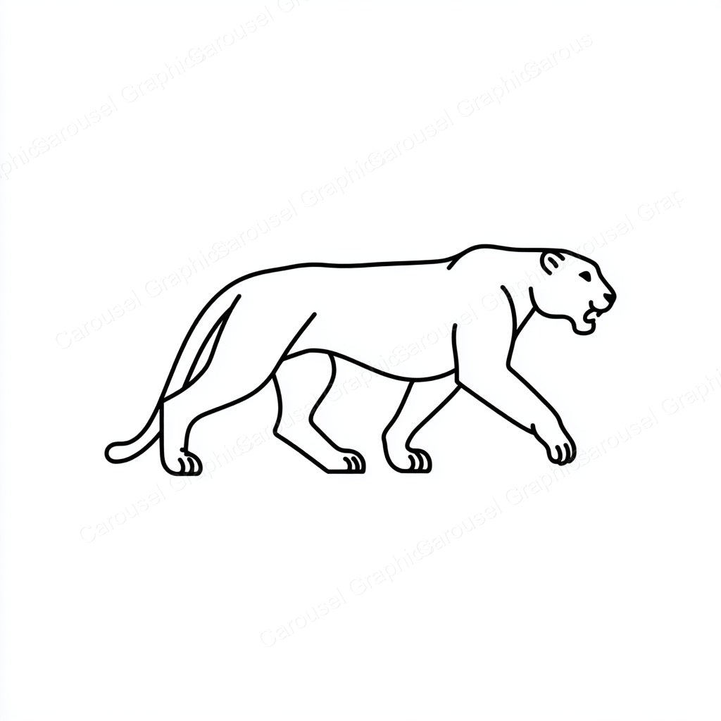 Panther Vector Graphic preview