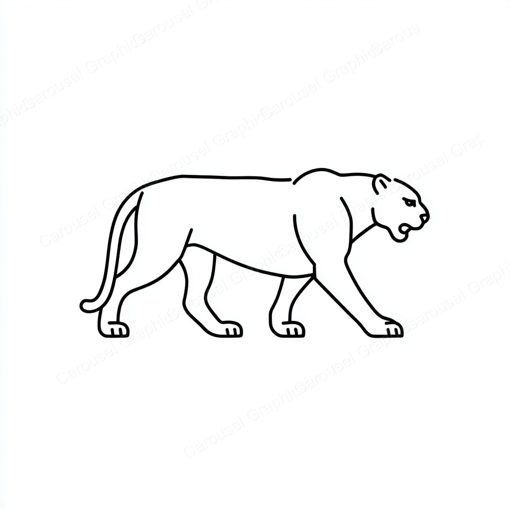 Panther Vector Graphic preview