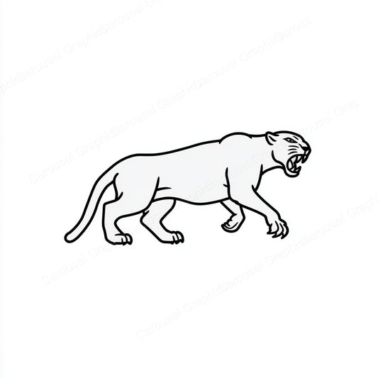 Panther Vector Graphic preview