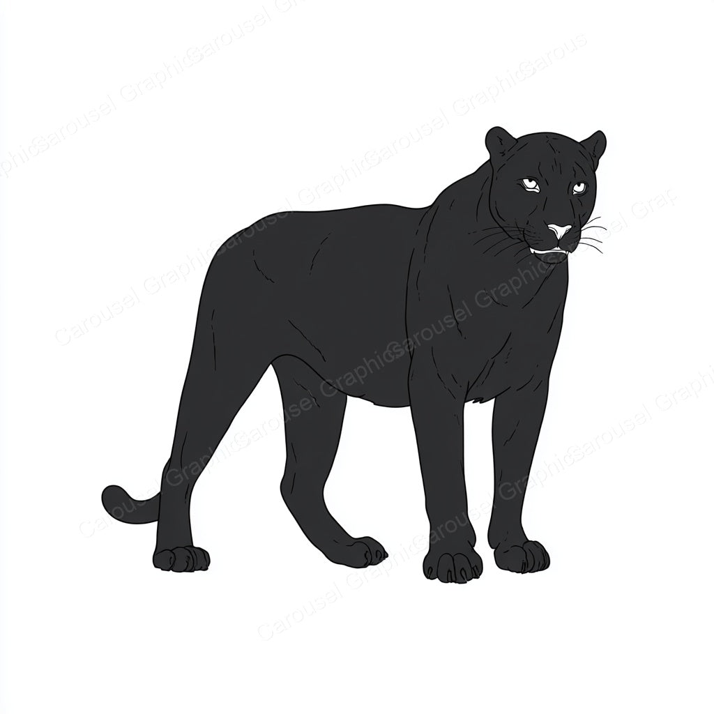 Panther Vector Graphic preview