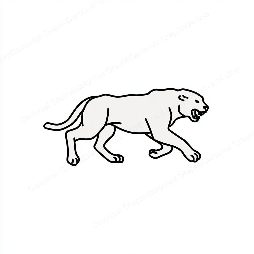 Panther Vector Graphic preview