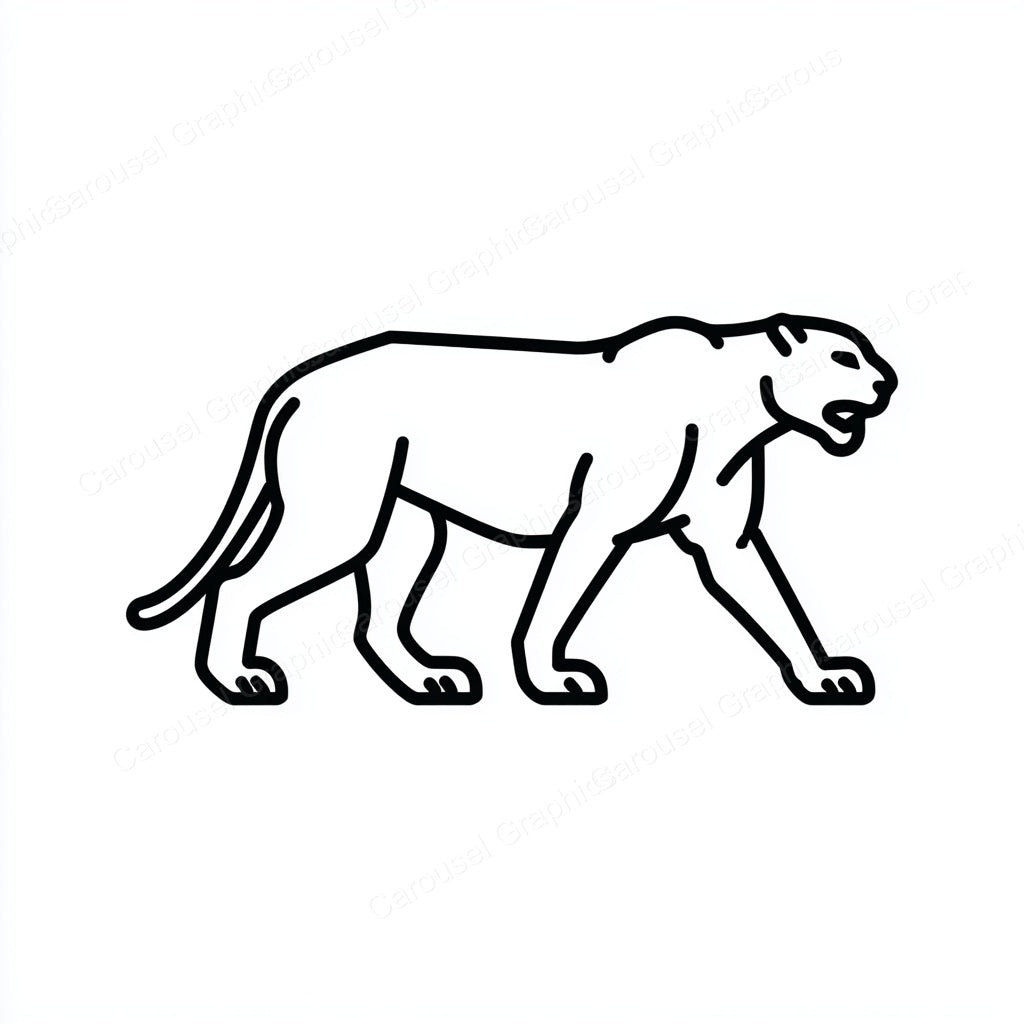 Panther Vector Graphic preview