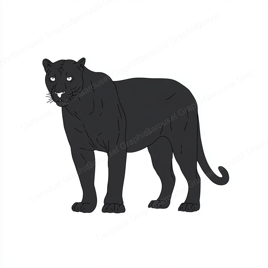 Panther Vector Graphic preview