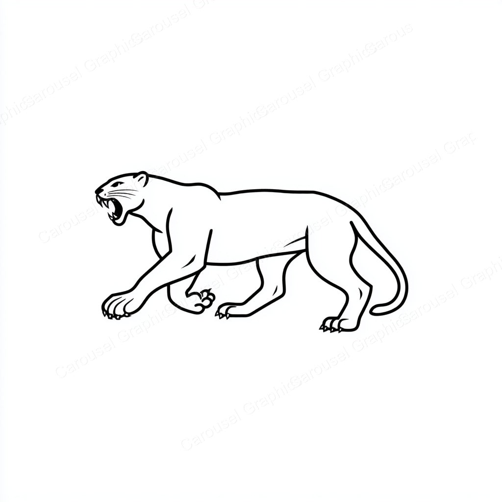 Panther Vector Graphic preview