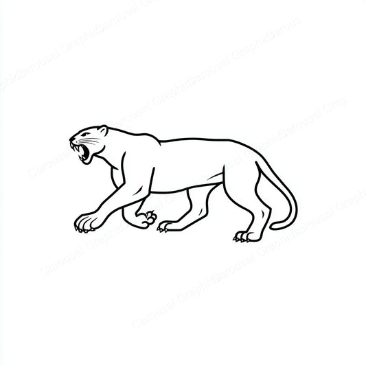 Panther Vector Graphic preview