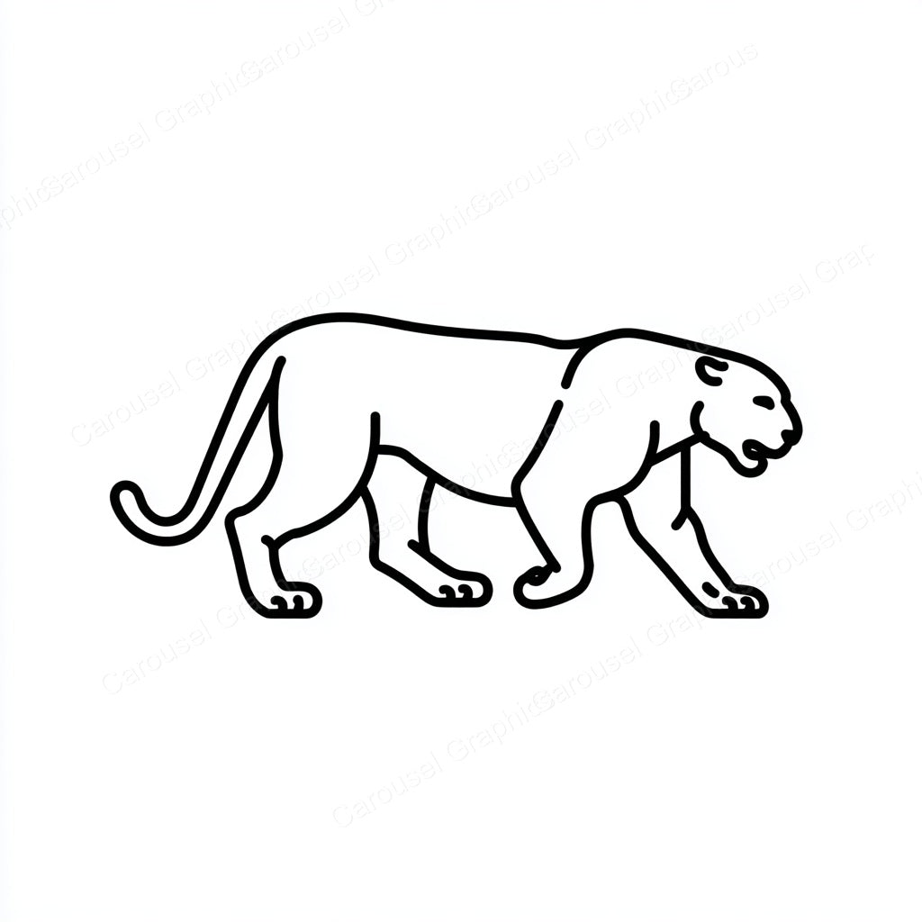 Panther Vector Graphic preview