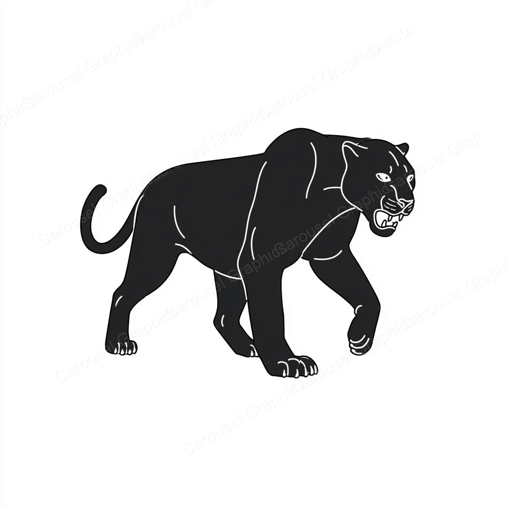 Panther Vector Graphic preview
