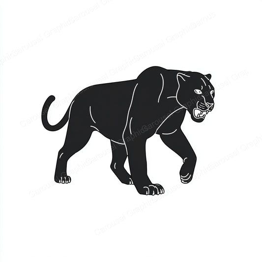 Panther Vector Graphic preview