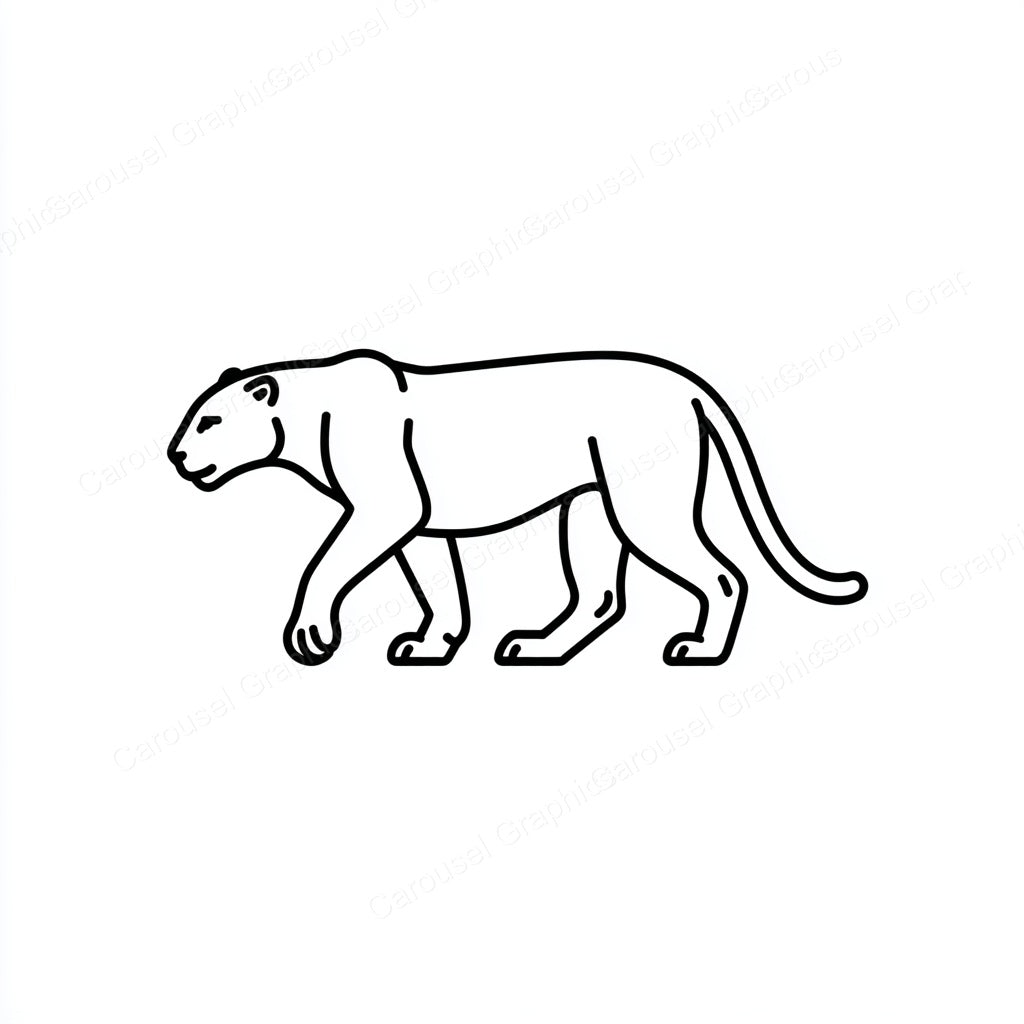 Panther Vector Graphic preview
