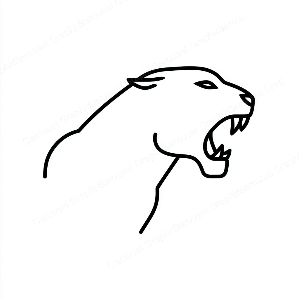 Panther Vector Graphic preview