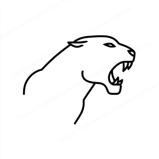 Panther Vector Graphic preview