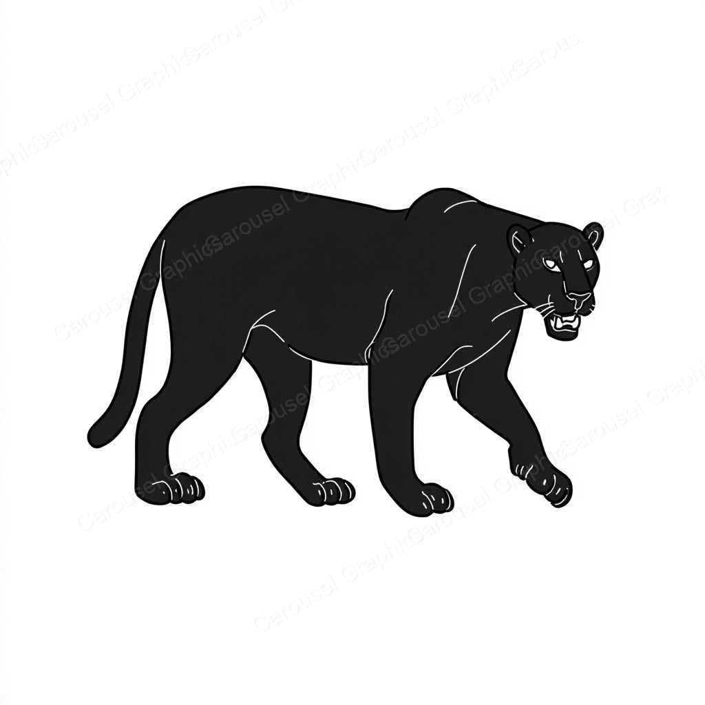 Panther Vector Graphic preview